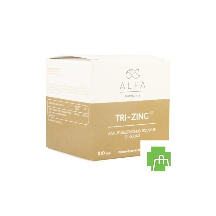 Alfa Tri-zinc 20mg Comp 100
