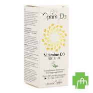 Optim D3 Vitamine D3 Vegetale 500ui Flacon 20ml