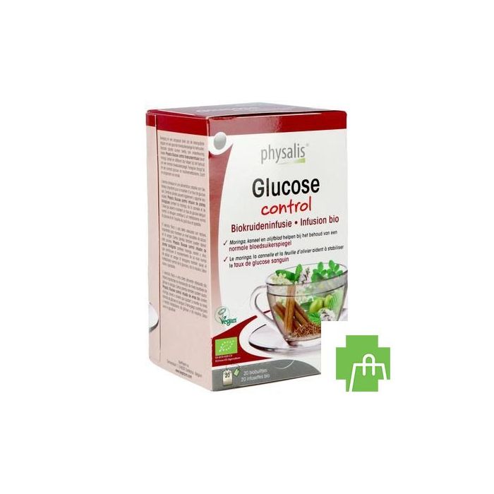 Physalis Glucose Control Infusie Bio Builtjes 20