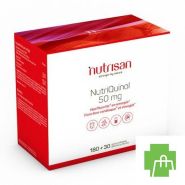 Nutriquinol 50mg 180+30 Gratuit gélules souples Nutrisan