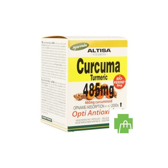 Altisa Curcuma Extr. 485mg + Piperine V-caps 50