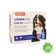 Beaphar Vermicon Line-on Grote Hond 3x4,5ml