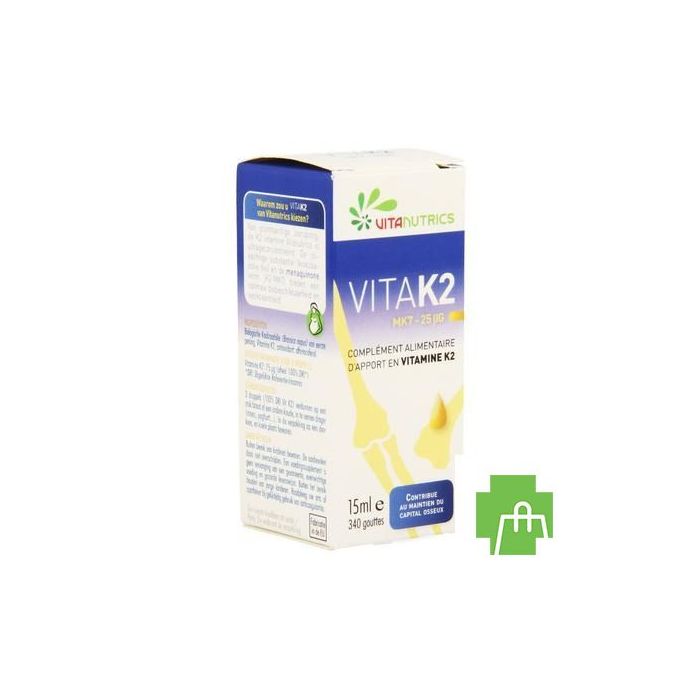 Vitak2 Vitanutrics Gutt 15ml