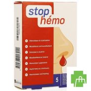 Stop Hemo Watten Steriel 5x4cm