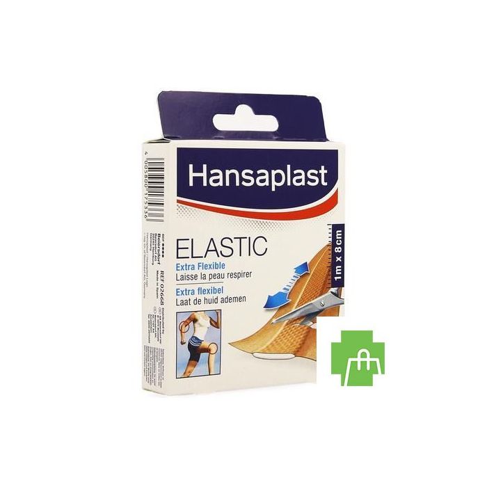 Hansaplast Elastic 1mx8cm