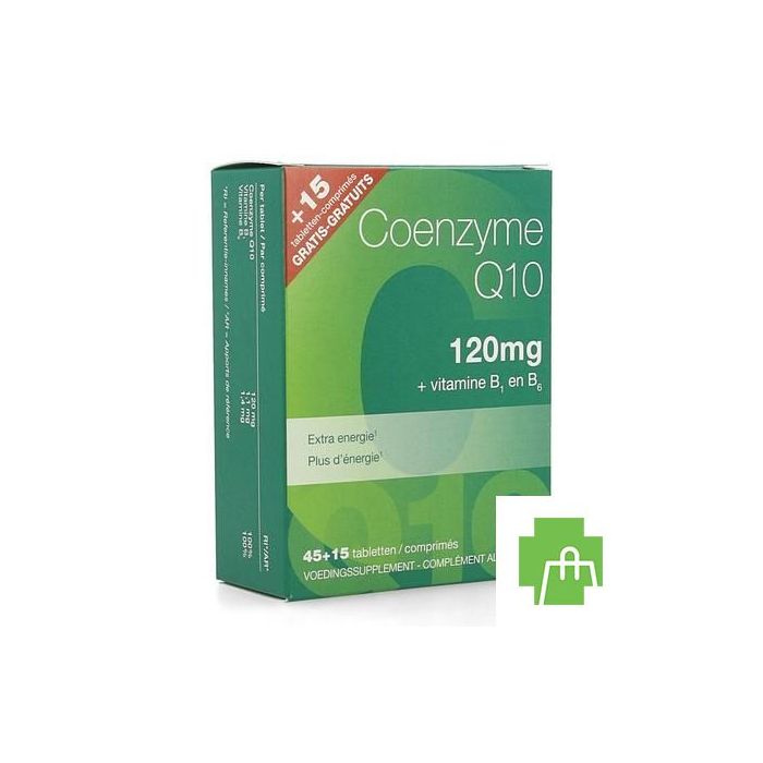 Coenzyme Q10 120mg Comp 45+15 Gratuit Revogan