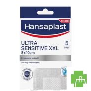 Hansaplast Pleisters Ultra Sensitive Xxl 8x10cm 5