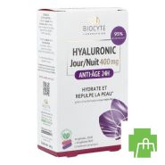 Biocyte Hyaluronic Dag-nacht 400mg Caps 30+30