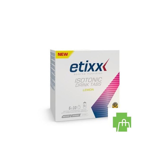 Etixx Isotonic Lemon Bruis Tabl. 6x10