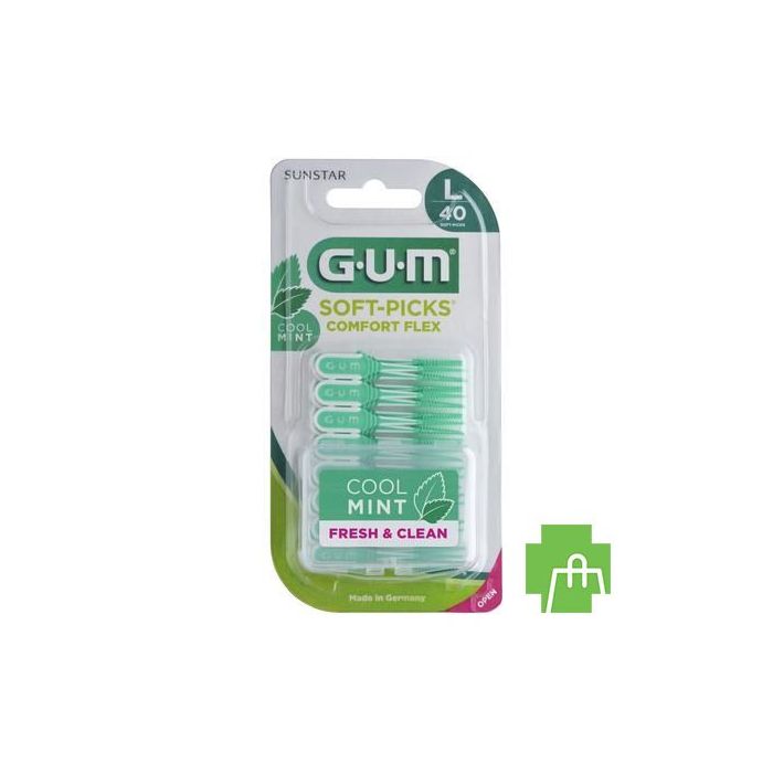 Gum Softpicks Comfort Flex Mint l 40
