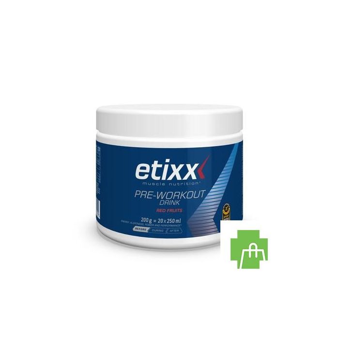 Etixx Pre-workout Red Fruits Pdr 200g