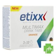 Etixx Multimax Drink Orange Tube Tabl 3x10