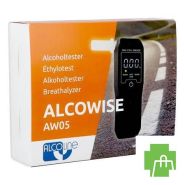 Alcowise Ethylotest + 3 Embouts Buccaux Aw05