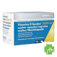 Vitamine D Sandoz 3200iu Caps Zacht 90