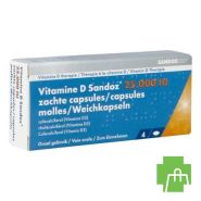Vitamine D Sandoz 25000iu Caps Zacht 4