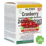 Altisa Cranberry 242mg Extract Advanced V-caps 45