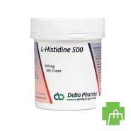 l-histidine 500mg V-caps 100 Deba