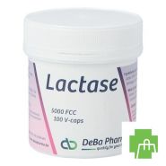 Lactase 5000 Fcc V-caps 100 Deba
