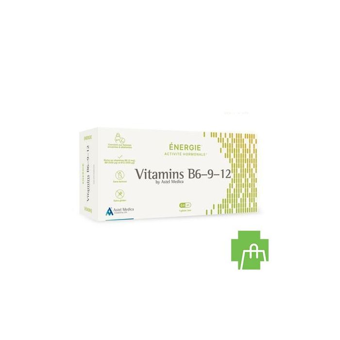 Vitamins B6-9-12 Caps 64