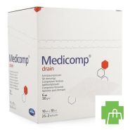 Medicomp Drain 10x10cm 6l. St.25x2 P/s