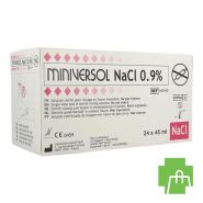 Nacl 0,9% 45ml Miniversol Ud Rincage Aguettant 24