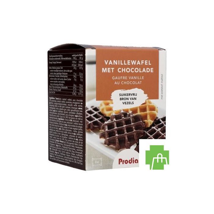 Prodia Gaufre Vanille-chocolat 185g 5683 Revogan