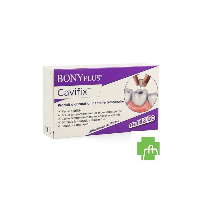 Bonyplus Cavifix Obturation Dentaire Temporaire 7g