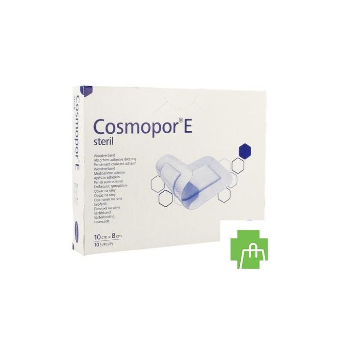 Cosmopor E Latexfree 10x8cm 10 P/s