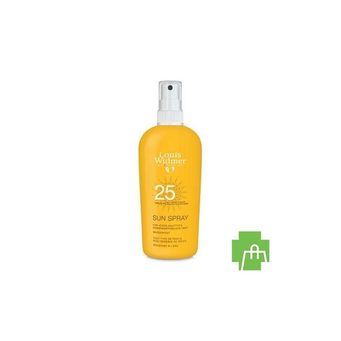 Widmer Sun Spray 25 N/parf Fl 150ml