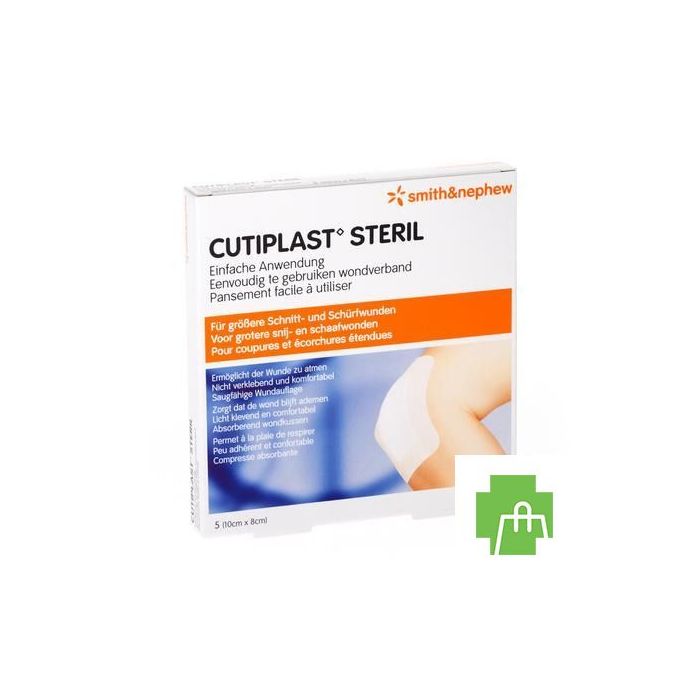 Cutiplast Ster 10,0x 8,0cm 5 66076826