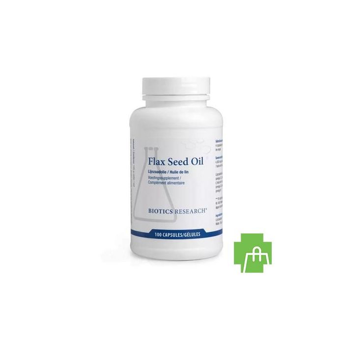 Flax Seed Oil Biotics Caps 100