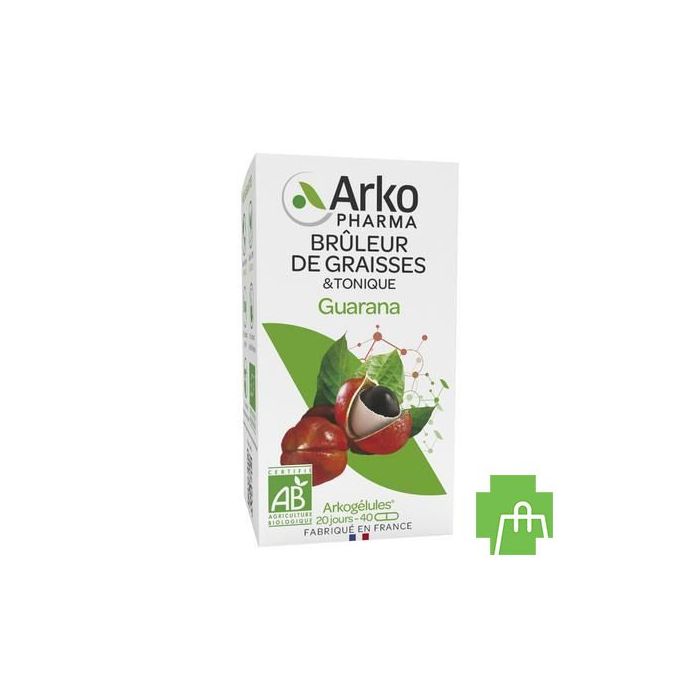 Arkogelules Guarana Bio Caps 40