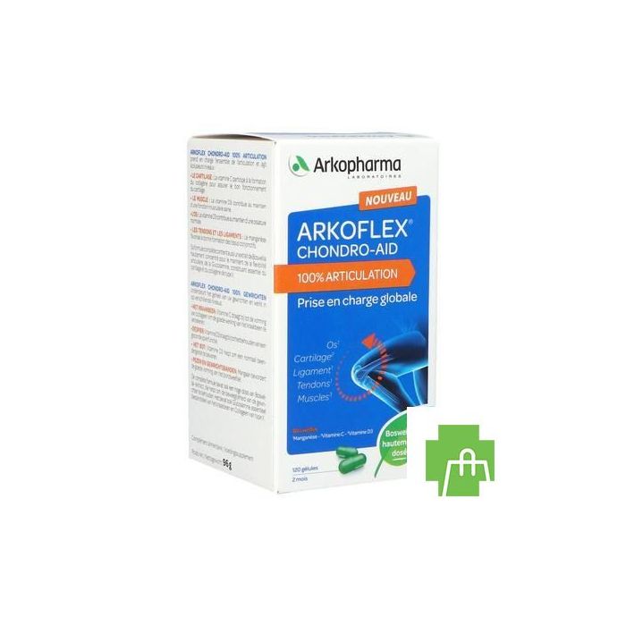 Arkoflex Chondro-aid 100% Gewrichten Caps 120