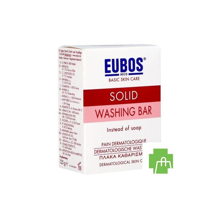 Eubos Compact Pain Dermato Rose Parf 125g