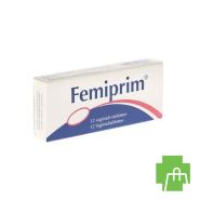 Femiprim Comp Vaginaux 12x250mg