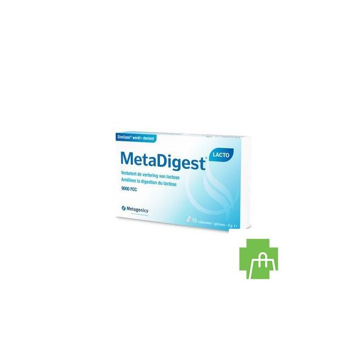 Metadigest Lacto Caps 15 26539 Metagenics