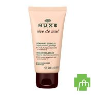 Nuxe Reve De Miel Creme Mains Et Ongles Tube 50ml