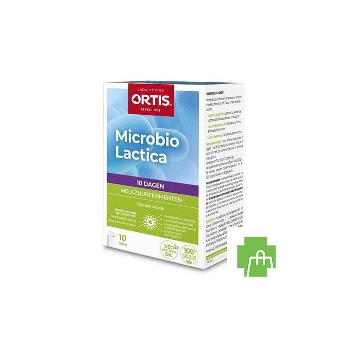 Ortis Microbio Lactica Pdr Sach 10x10g