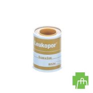 Leukopor Fourreau Sparadrap 5,00cmx5,0m 1 0247400