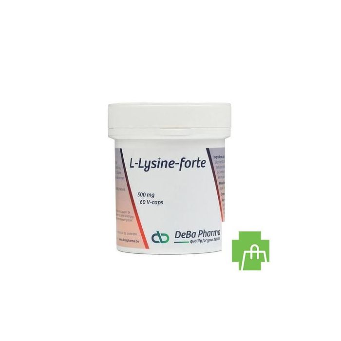 l-lysine Forte Caps 60 Deba