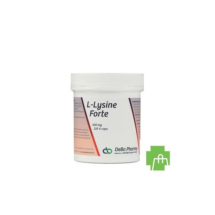 l-lysine Forte Caps 120 Deba