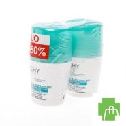 Vichy Deo A/trace Roller 48h Duo 2x50ml