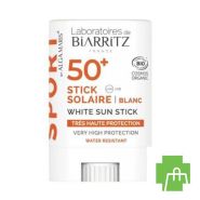 Algamaris Stick Solaire Sport Ip50+ Blanc 12g