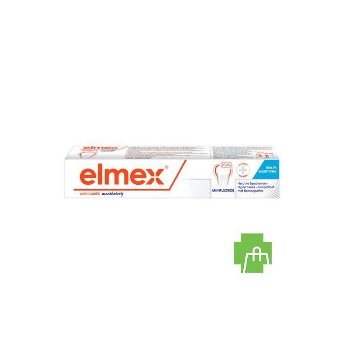 Elmex A/caries Z/menthol Tandpasta Tube 75ml