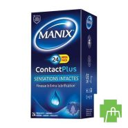 Manix Contact Plus Condoms 24