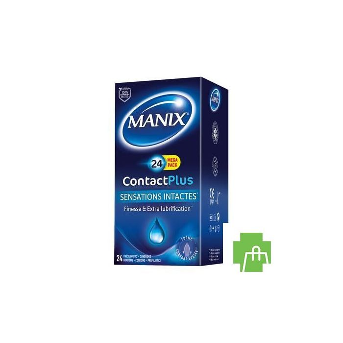 Manix Contact Plus Condoms 24