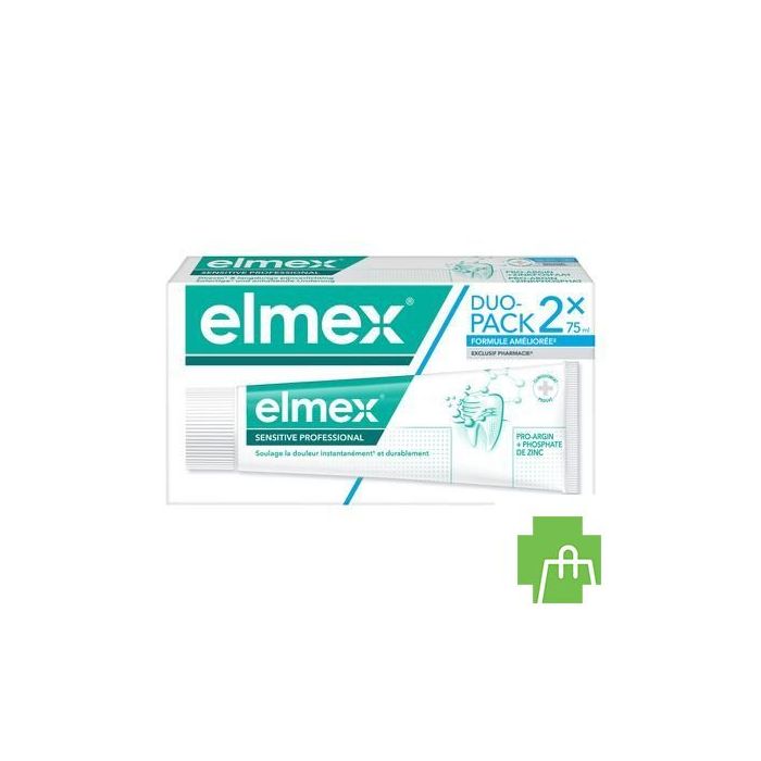 Elmex Sensitive Professional Dentifrice Tube2x75ml