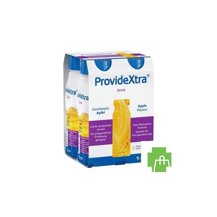 Provide Xtra Drink Pomme Fl 4x200ml