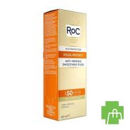 Roc Sol Protect A/wrinkle Smooth.fluid Ip50 Tb50ml