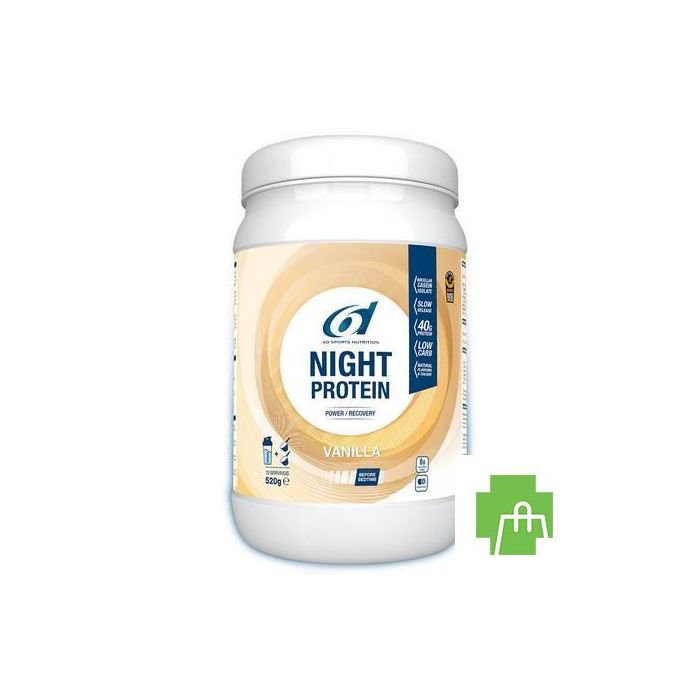 6d Night Protein Vanilla 520g